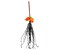 Sparkling Halloween Glitter Twig Witch Broom - 24 Inches of Enchanting Charm-56550ORBK